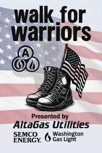 Walk For Warriors DC National Mall Logo