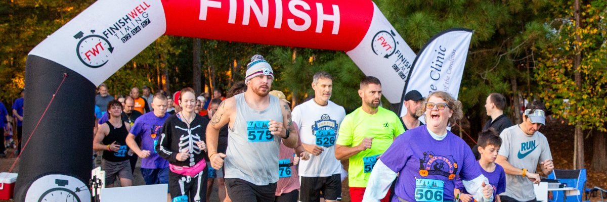 Warlick Family YMCA Trick or Trail 5 K and 1 Mile Fun Run