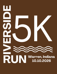 Warren Riverside Run 5k Logo