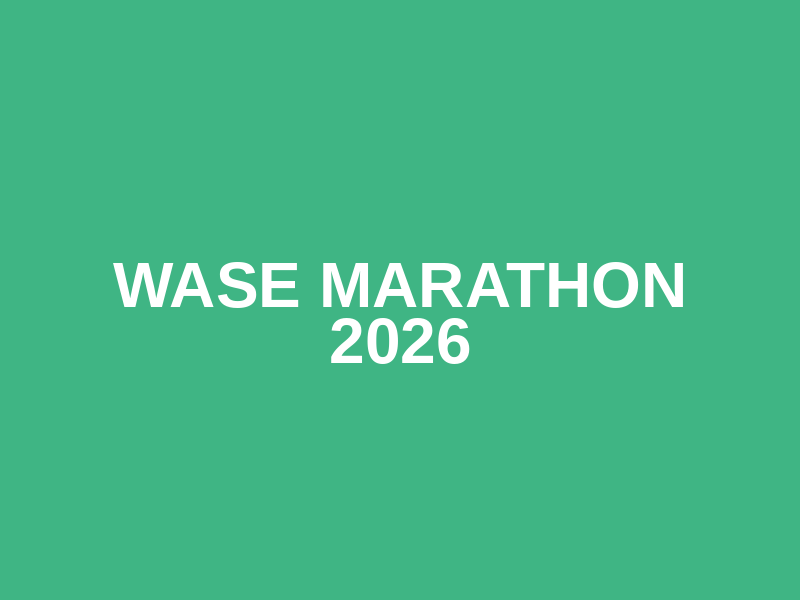 Wase Marathon 2026 Logo