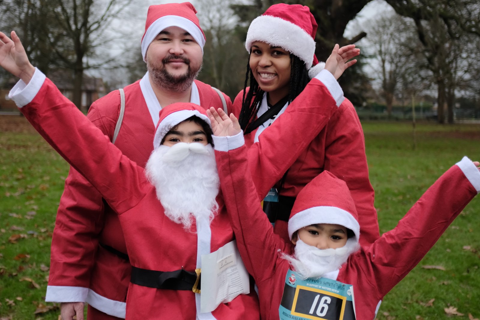 Watford Santa Dash Logo