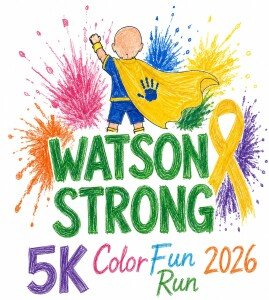 Watson Strong 5k Color Fun Run Logo