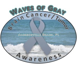 Waves Of Gray - 5K Brain Cancer/Tumor Awareness Walk Logo