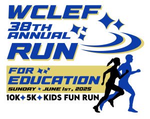 WCLEF Run 4 Education 2026 Logo