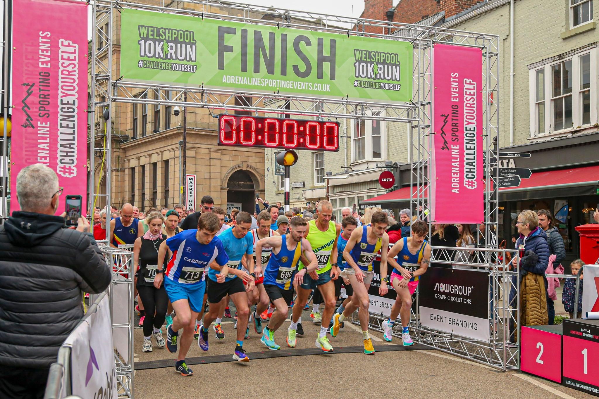 Welshpool 10k 2027 Logo