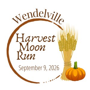 Wendelville Fire Company 29th Annual Harvest Moon Run Logo