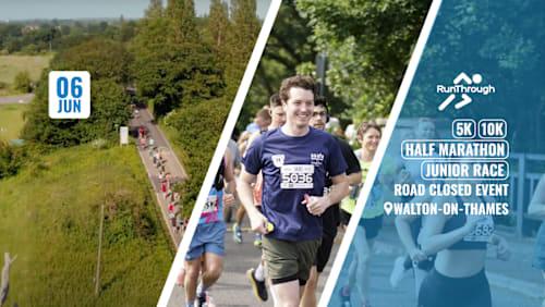 Weybridge 5k, 10k and Half Marathon June 2027 Logo