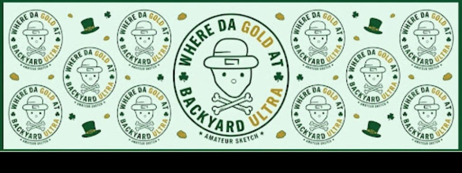Where Da Gold At? Backyard Ultra Logo