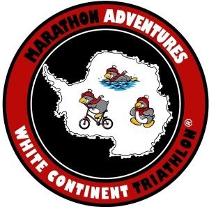 White Continent Triathlon Logo