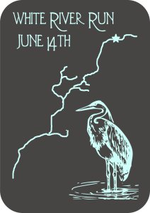 White River Run Logo