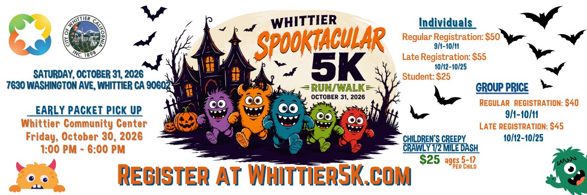 Whittier Spooktacular 5K