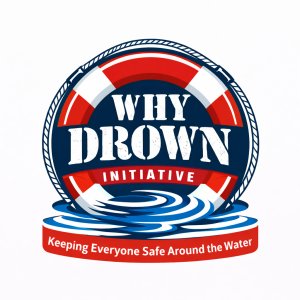 Why Drown Initiative - Keeping Everyone Safe Around the Water Logo