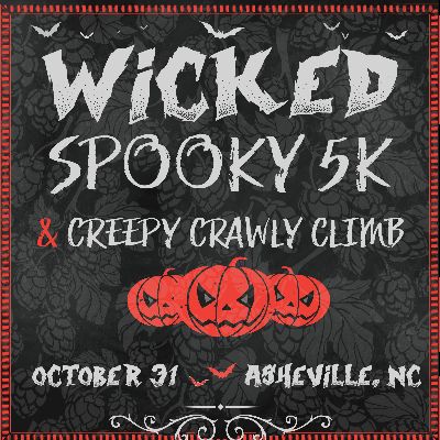 Wicked Spooky 5k & Creepy Crawly Climb Logo
