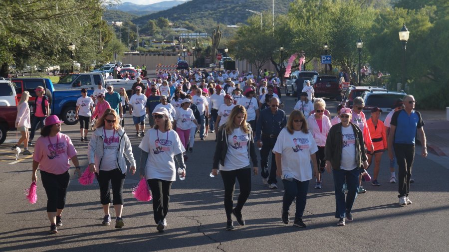 Wickenburg Walks to Boot Breast Cancer