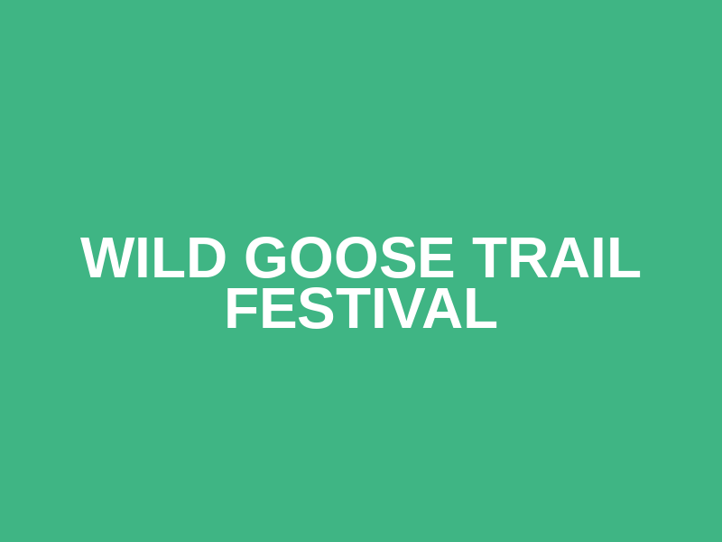 Wild Goose Trail Festival Logo