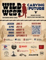 Wild West Skate Contest Series- Jackson Stop #5 Logo