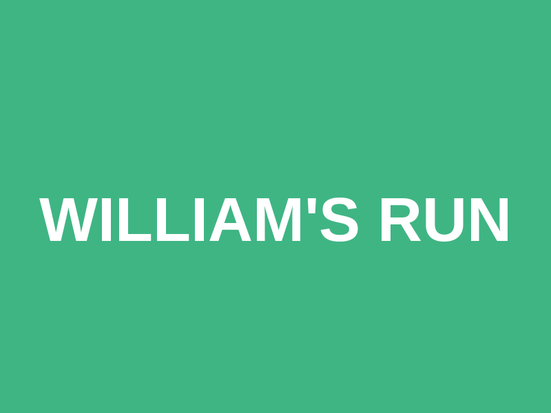 William's Run Logo
