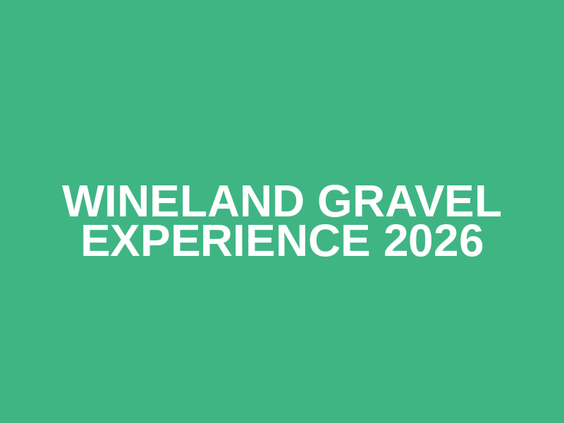 Wineland Gravel Experience 2026 Logo