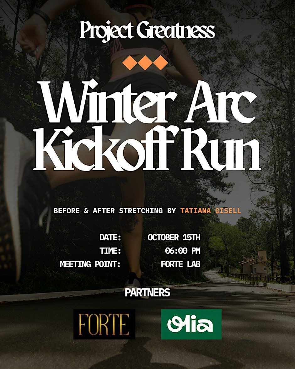 Winter Arc Kickoff Run Logo