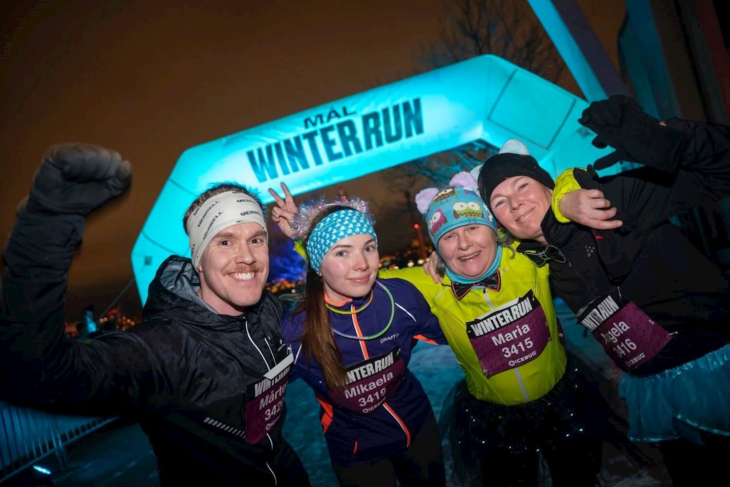 Winter Run Stockholm Logo