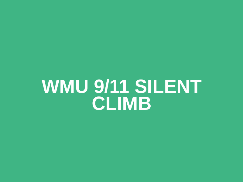WMU 9/11 Silent Climb Logo