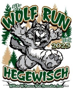 Wolf Lake 5k Logo