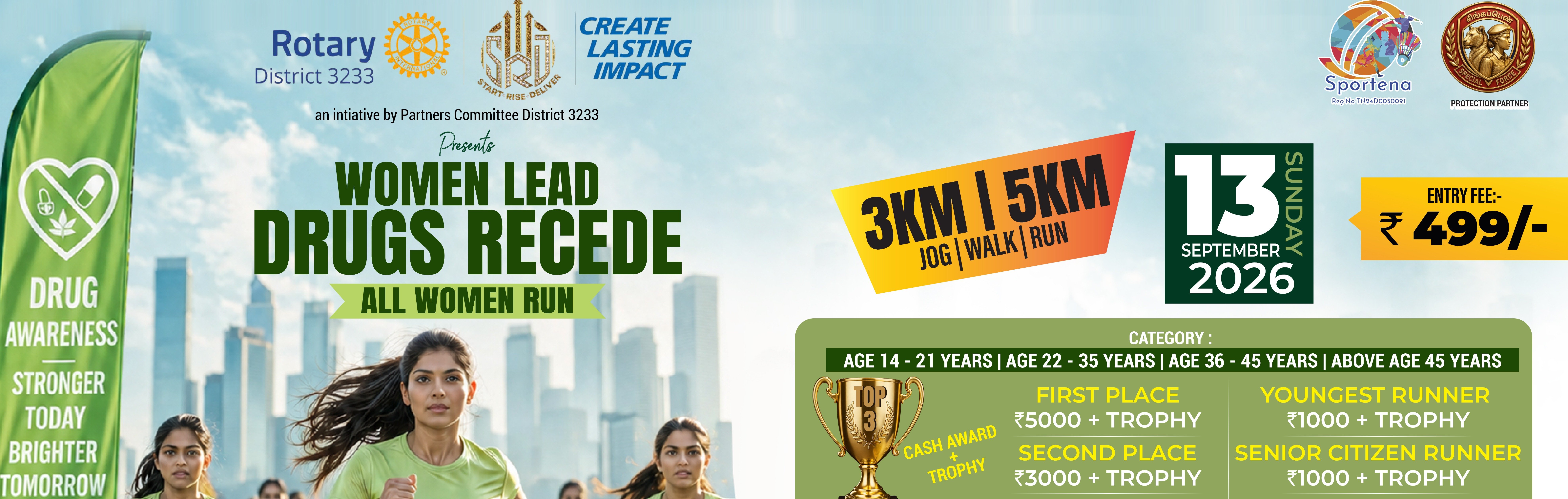 Women Lead – Drugs Recede 2026