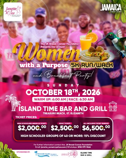 Women With A Purpose Cancer Run/Walk 2026 Logo
