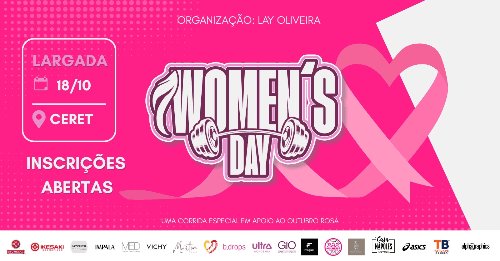 WOMEN'S DAY OUTUBRO ROSA Logo