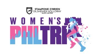 Stampone O'Brien Dilsheimer Holloway Women's Philadelphia Triathlon Logo