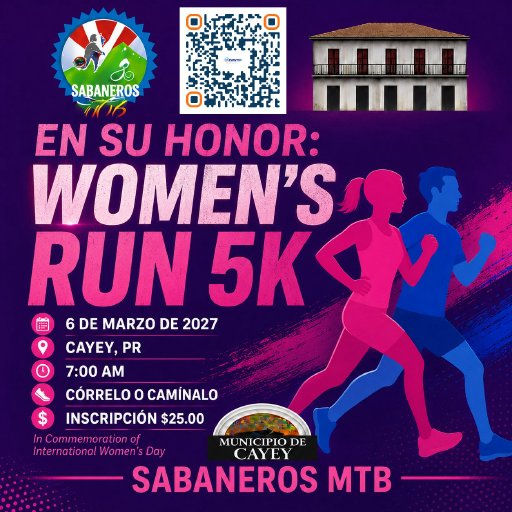 Women’s Run 5K en Cayey Logo