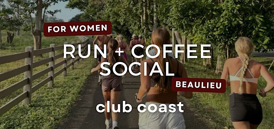 Womens Run + Coffee Social | New Forest Logo