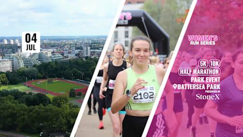 Women's Run Series Battersea Powered by StoneX October 2026 Logo
