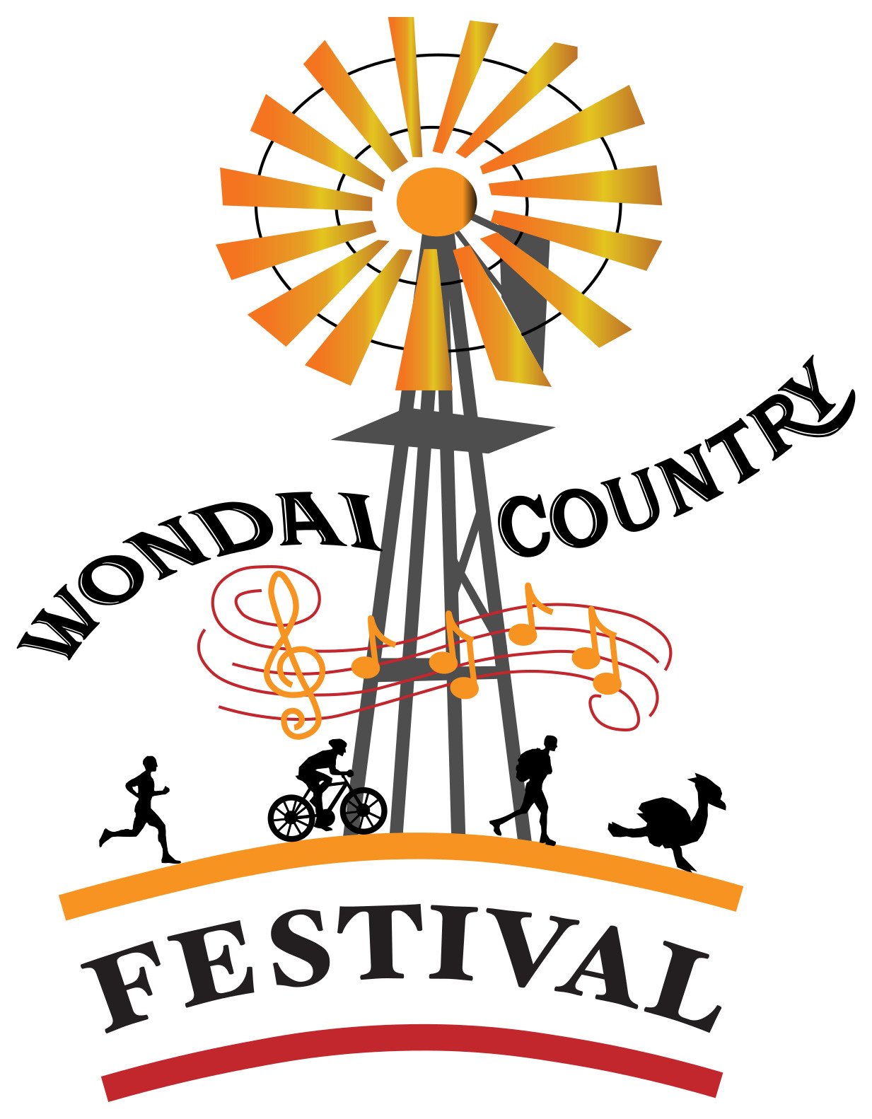 Wondai Country Running Festival Logo