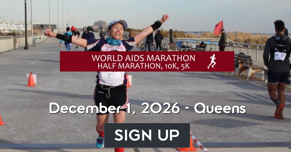 World AIDS Marathon, Half, 10K & 5K 2026 Logo