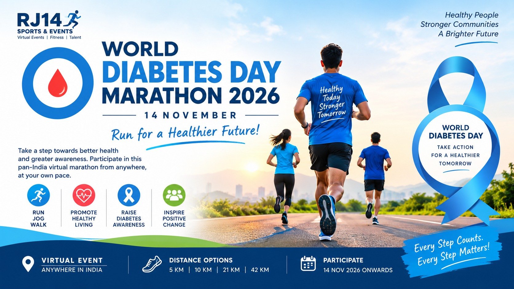 World Diabetes Day Marathon 2026