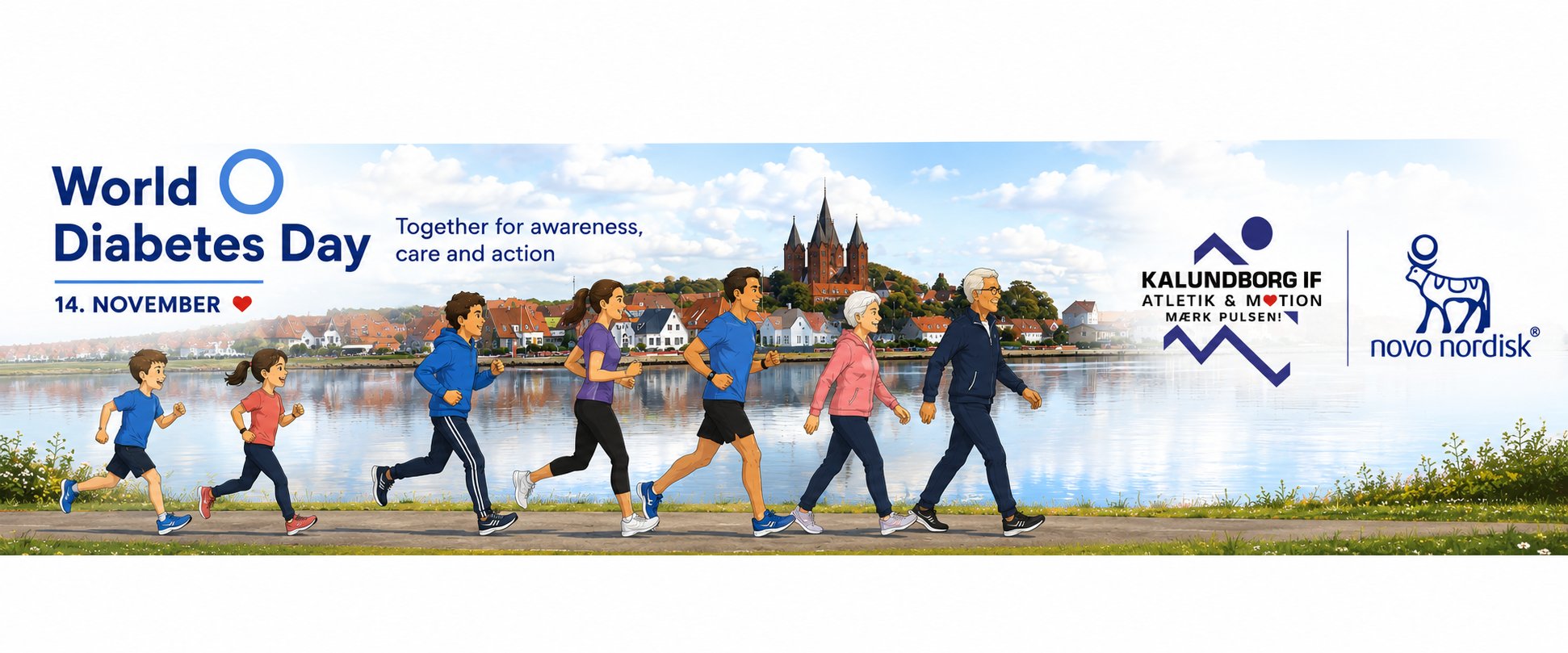 World Diabetes Run 2026 Logo