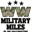 WW Military Miles 5k, 10k and Half Marathon Logo