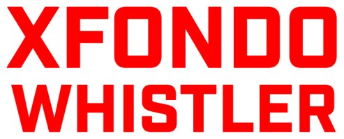 XFONDO Whistler Logo