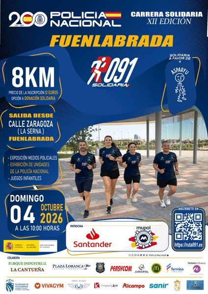 XII Carrera Solidaria Ruta 091 Fuenlabrada
