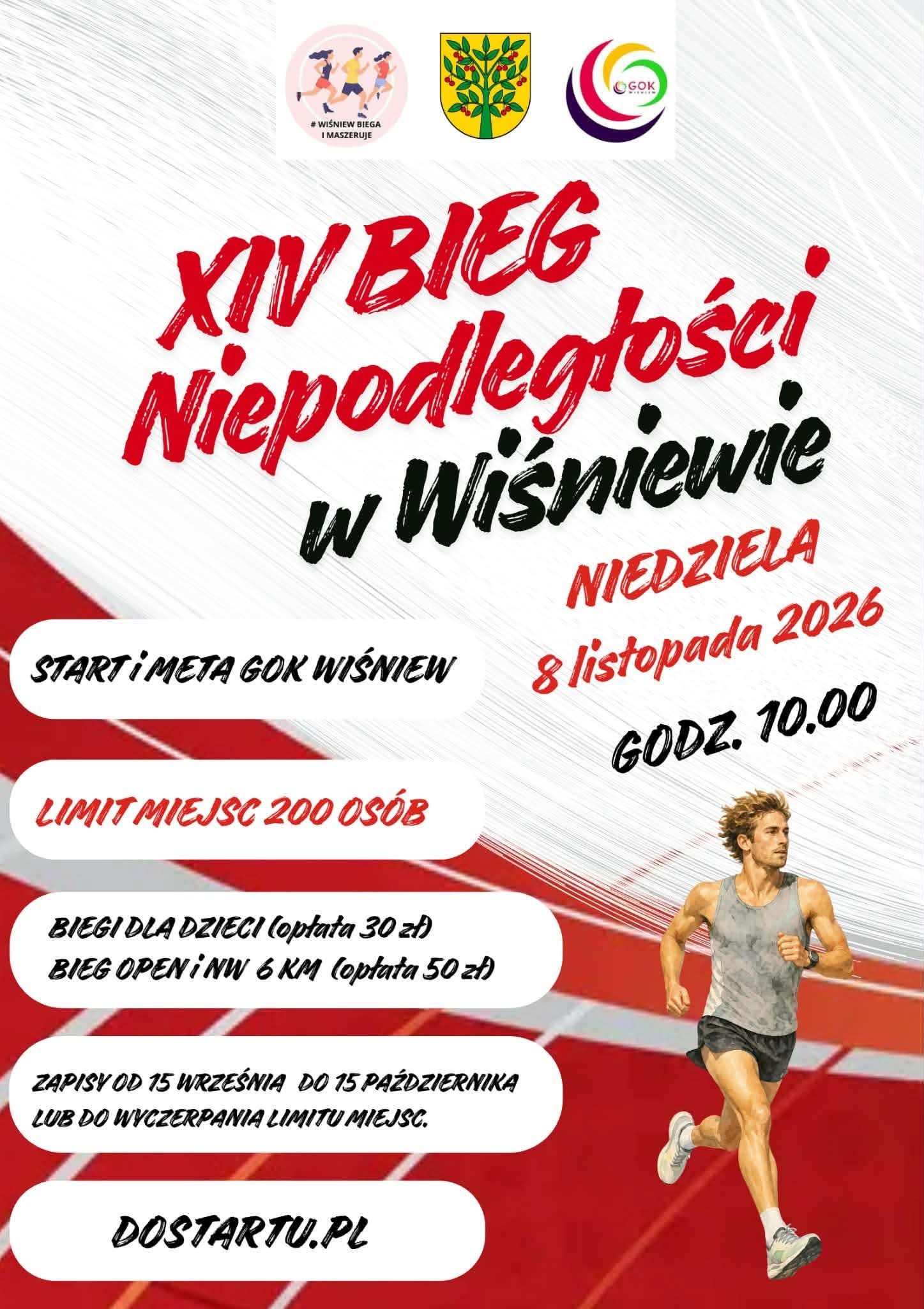 XIV Bieg Niepodległości w Wiśniewie