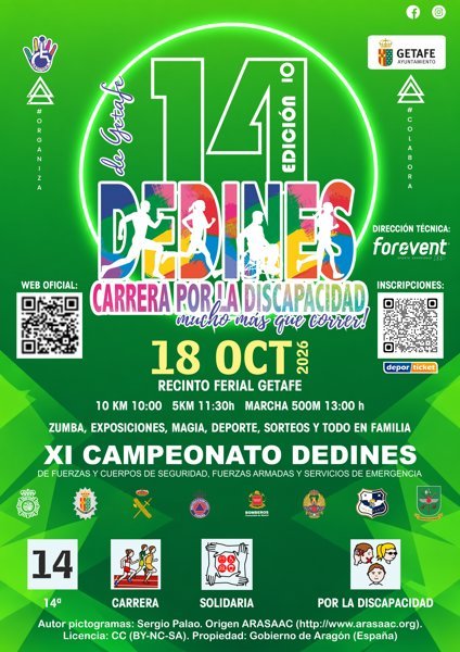 XIV Carrera por la discapacidad DEDINES