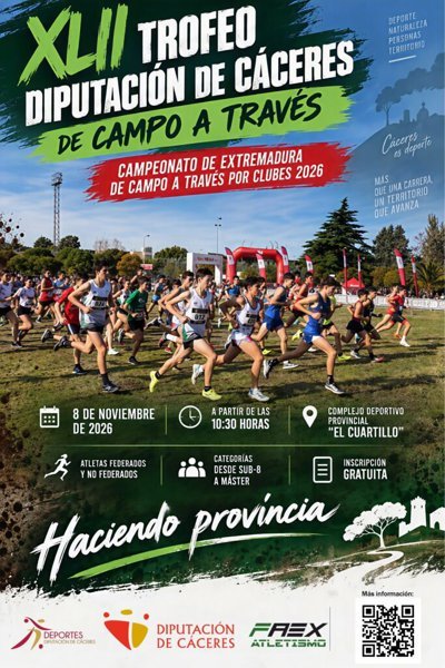 XLII Trofeo Diputación de Cáceres de Campo a Través