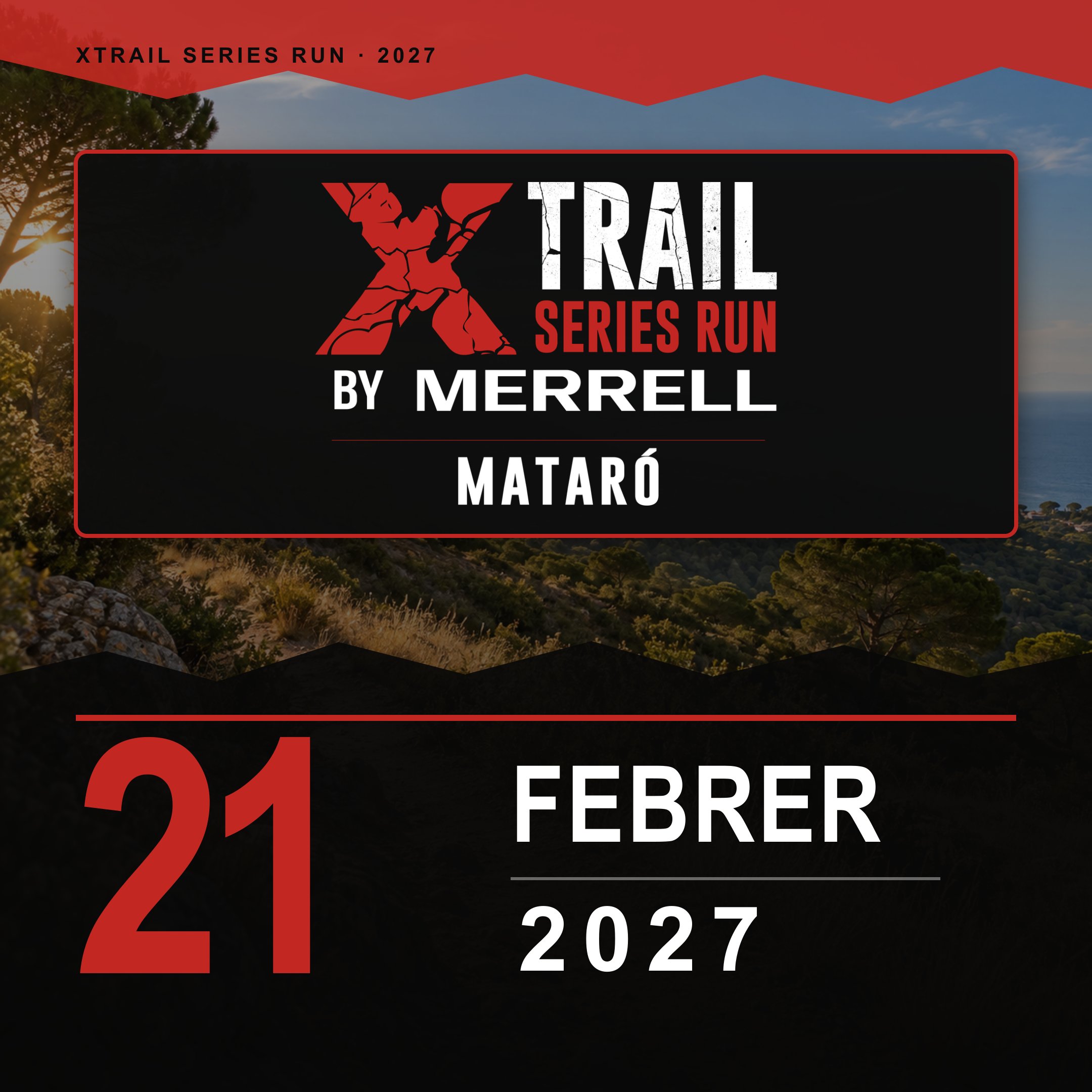 Xtrail Series Run Mataró Logo