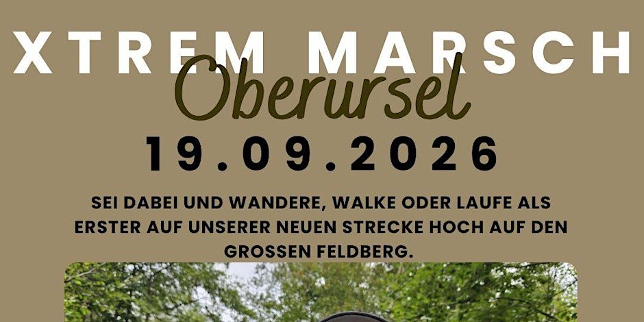 Xtrem Marsch - Oberursel 2026