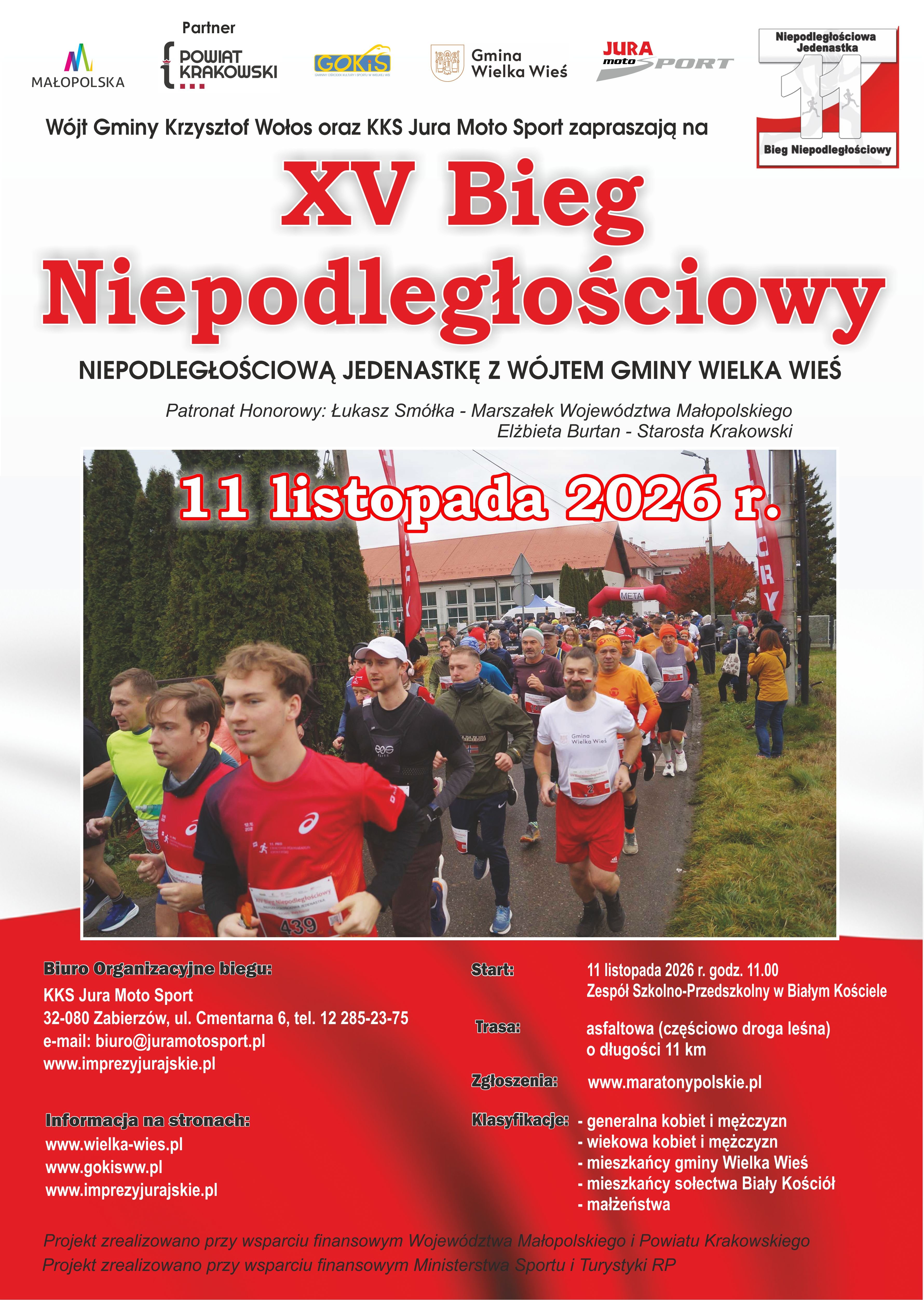 XV Bieg Niepodległościowa Jedenastka