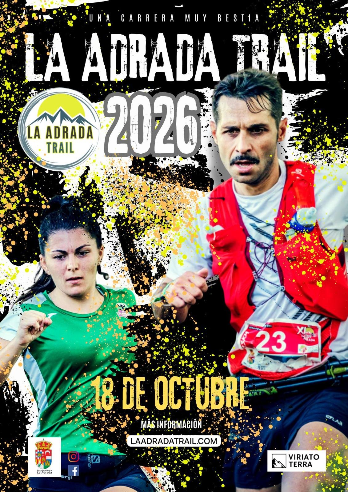 XV CARRERA POR MONTAÑA "LA ADRADA TRAIL" Logo