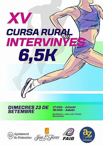 XV Cursa Rural Intervinyes 2026