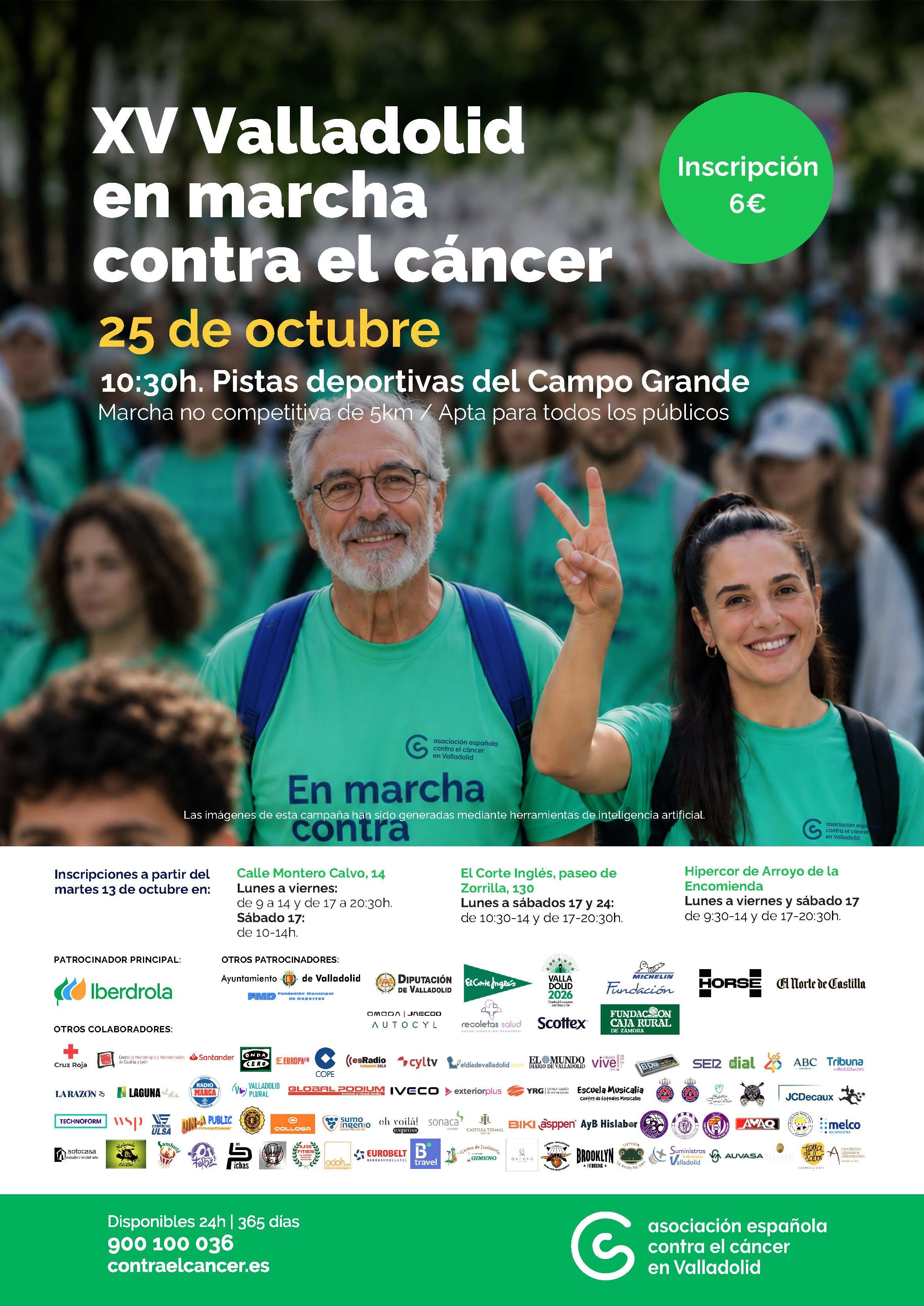 XV Valladolid en Marcha Contra el Cáncer