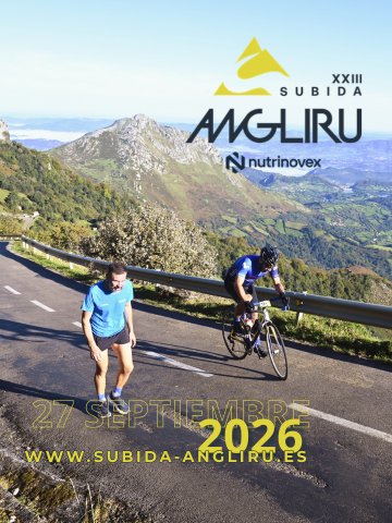 XXIII Subida al Angliru by Nutrinovex Logo